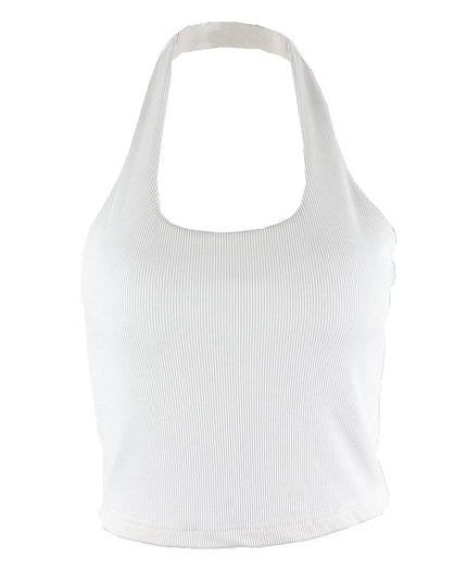 Essential Halter Crop Top from ZELORA