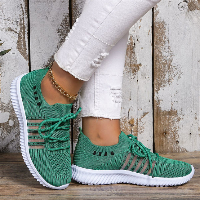 Zelora AirKnit Lace-Up Sneakers