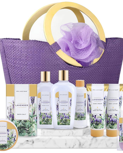 Lavender Spa Luxuries 10-Piece Gift Set for Women