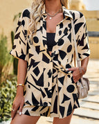 Black on Apricot / XL