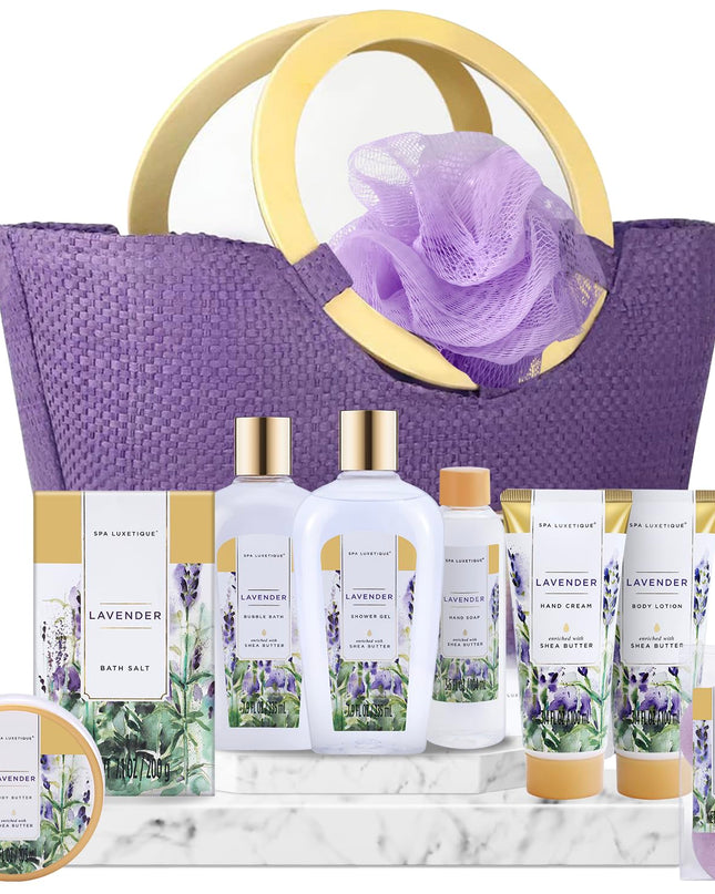 Lavender Spa Luxuries 10-Piece Gift Set for Women