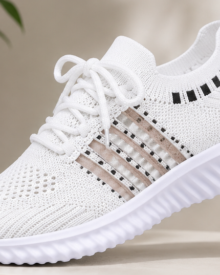 Zelora AirKnit Lace-Up Sneakers