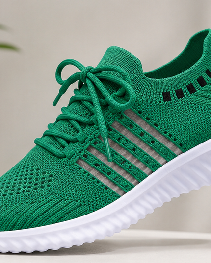 Zelora AirKnit Lace-Up Sneakers